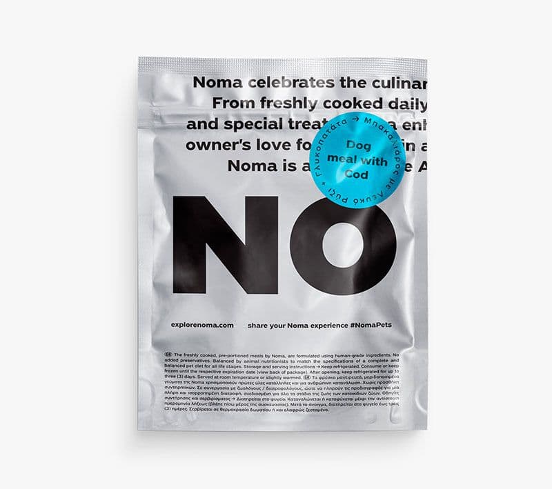 Μαγειρευτή Τροφή για Σκύλους με Μπακαλιάρο