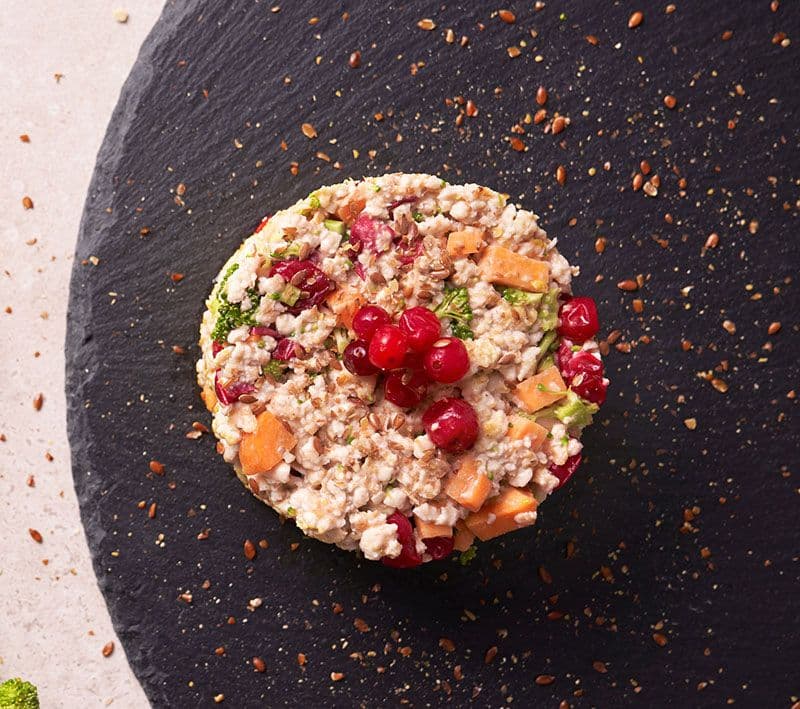 Μαγειρευτή Τροφή για Σκύλους με Γαλοπούλα